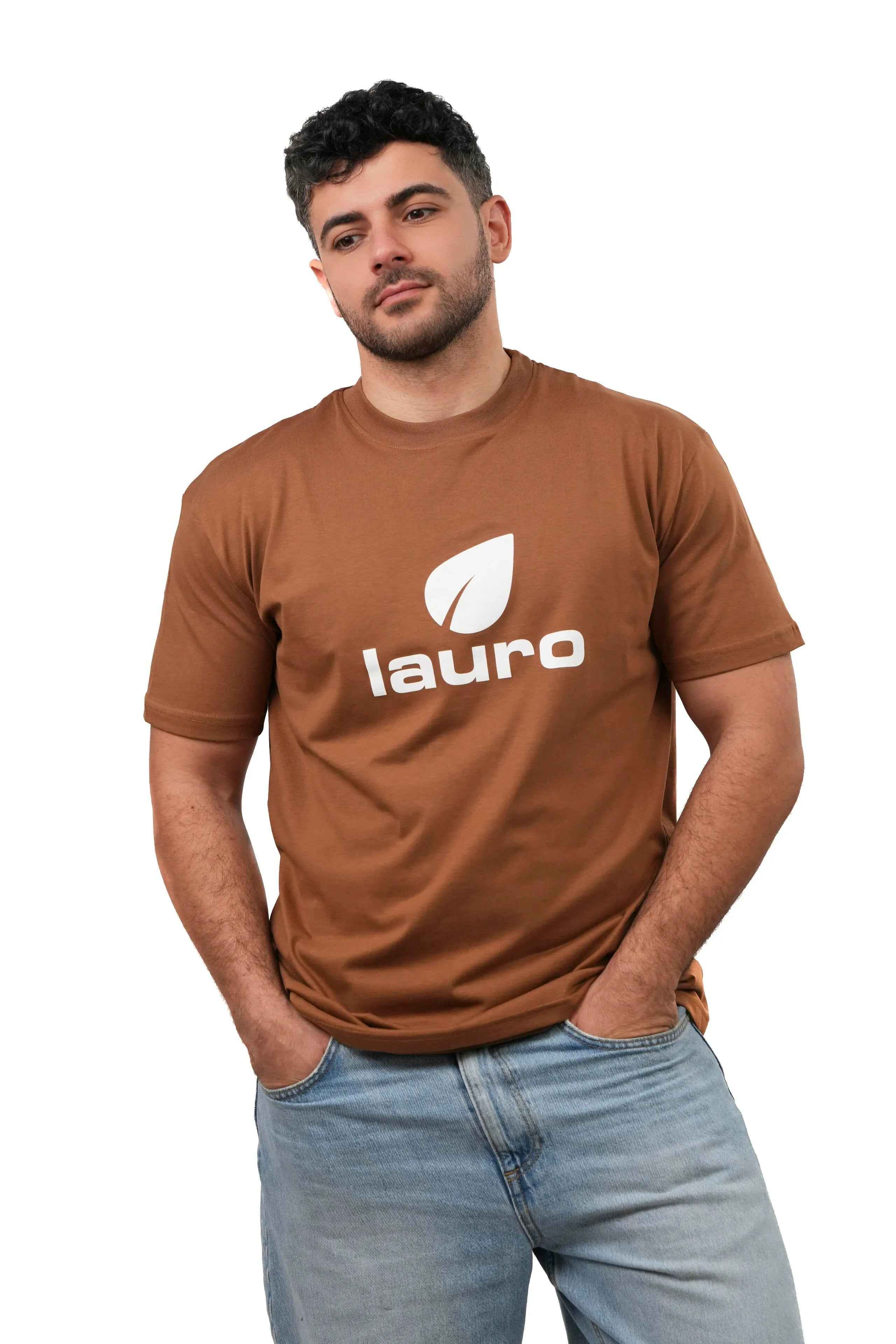 T-shirt Uomo Oversize Comfort 100% Cotone 180 GSM – LS-LU2602 - Lauro Sport